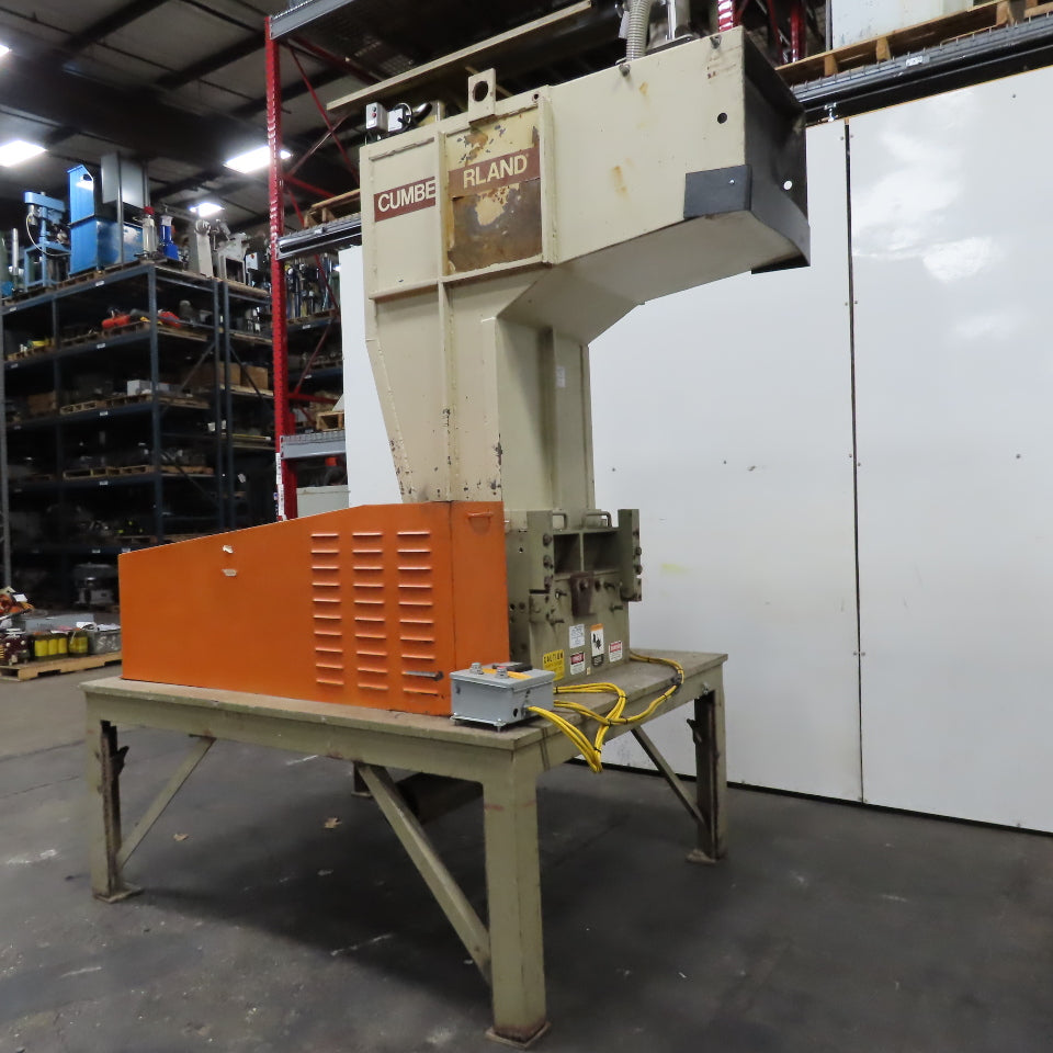 Cumberland 24B Granulator Heavy Duty Plastic Scrap Grinder 75HP 3Ph SEE INFO!