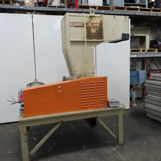 Cumberland 24B Granulator Heavy Duty Plastic Scrap Grinder 75HP 3Ph SEE INFO!
