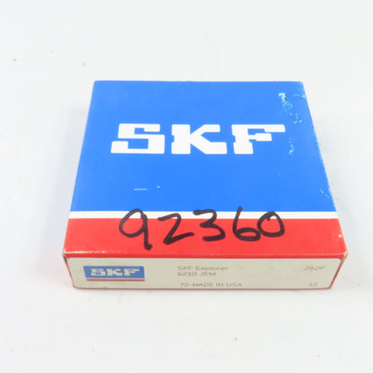 SKF 6210 JEM Deep Groove Ball Bearing 50mm Bore x 90mm OD x 20mm Width