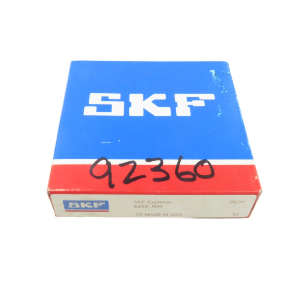 SKF 6210 JEM Deep Groove Ball Bearing 50mm Bore x 90mm OD x 20mm Width