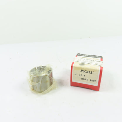 McGill MI-18-N Inner Race Needle Roller Bearing 1-3/8" OD NEW