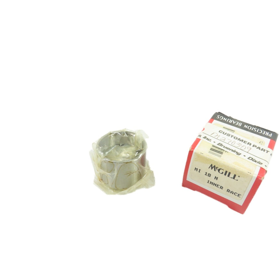 McGill MI-18-N Inner Race Needle Roller Bearing 1-3/8" OD NEW