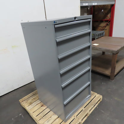 Lista 28" x 28-1/2" x 57" Tall 6 Drawer Tool Storage Cabinet