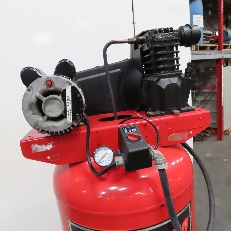 Husky Pro VT631402AJ Vertical Stationary Air Compressor 60 Gal 240V 1Ph Tested
