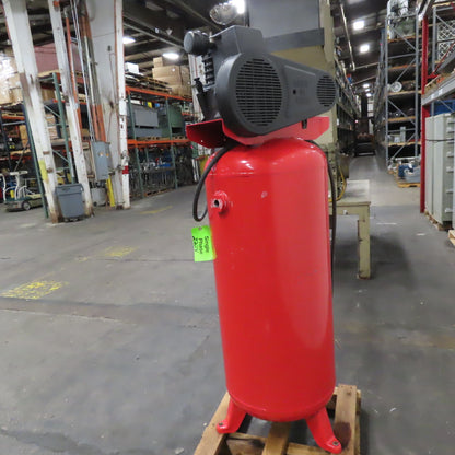 Husky Pro VT631402AJ Vertical Stationary Air Compressor 60 Gal 240V 1Ph Tested