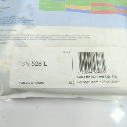 SKF TSN 528 L Bearing Housing Seal for SNH/SNL 528 Housings, 125mm Bore
