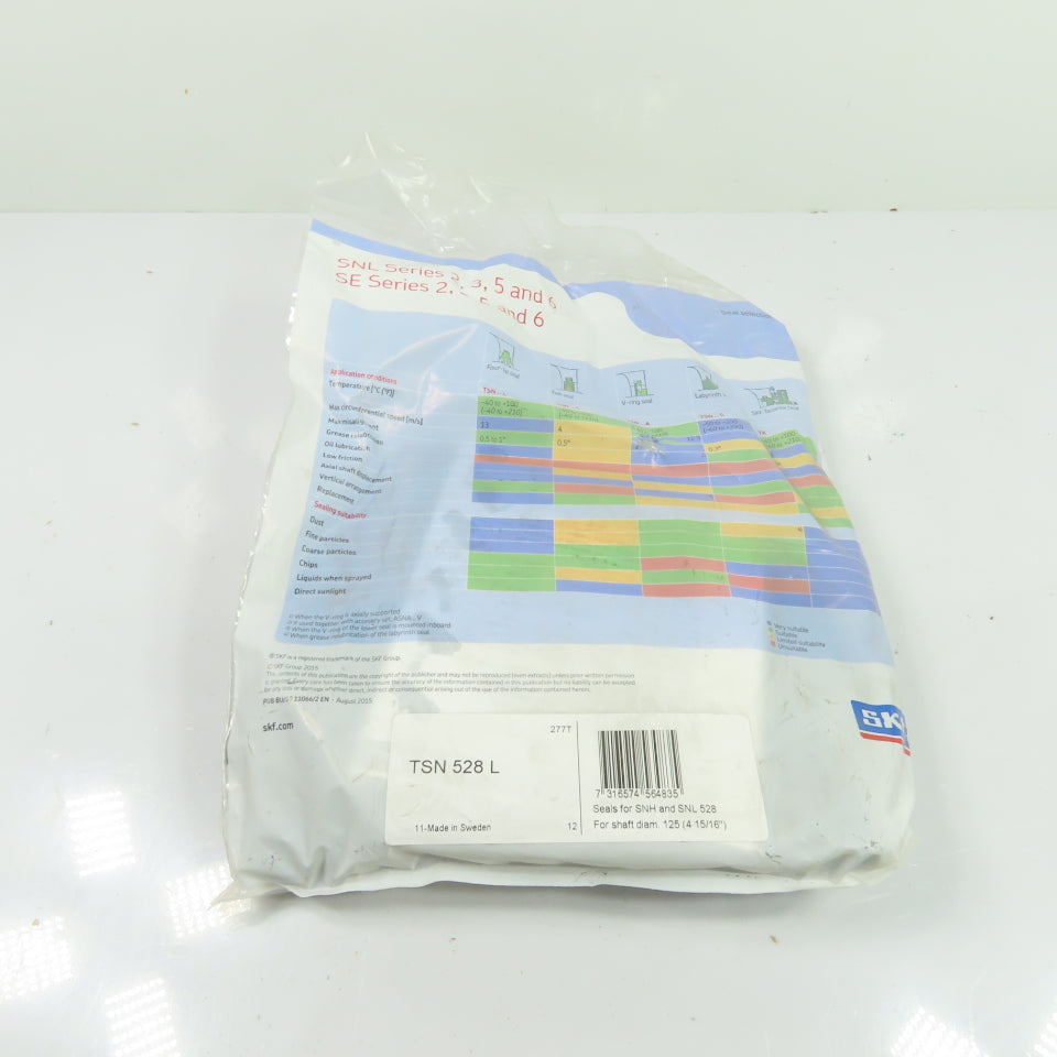 SKF TSN 528 L Bearing Housing Seal for SNH/SNL 528 Housings, 125mm Bore