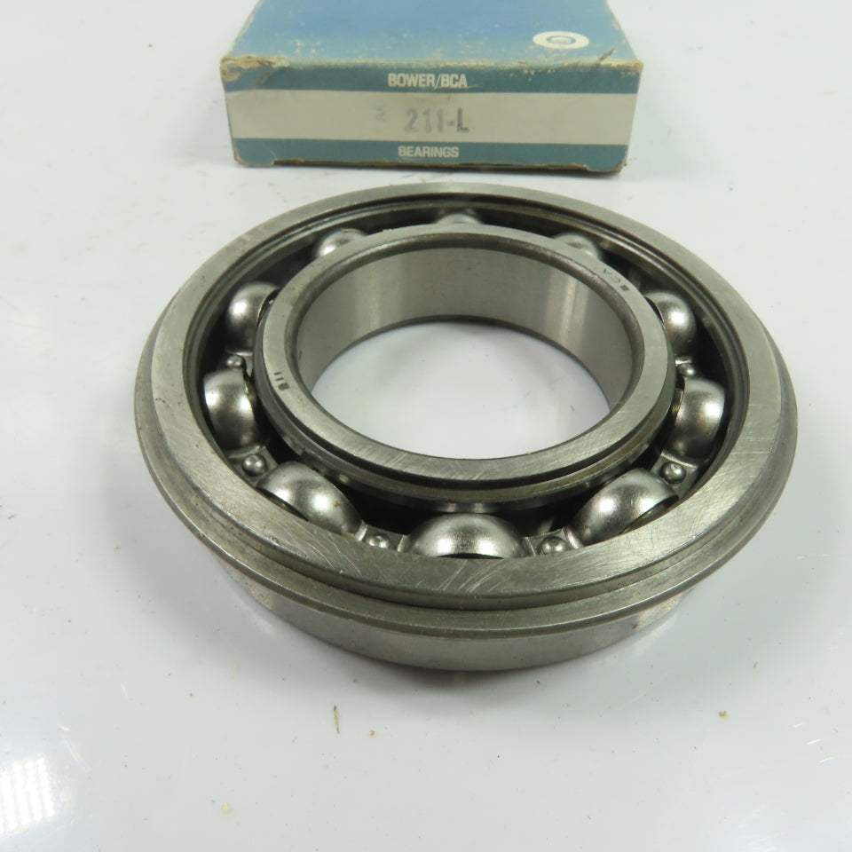Bower/BCA 211-L Single Row Ball Bearing 55mm x 100mm NEW