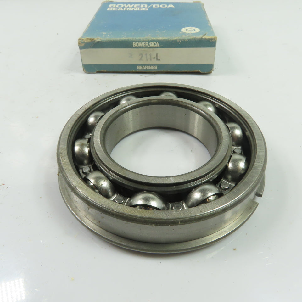 Bower/BCA 211-L Single Row Ball Bearing 55mm x 100mm NEW