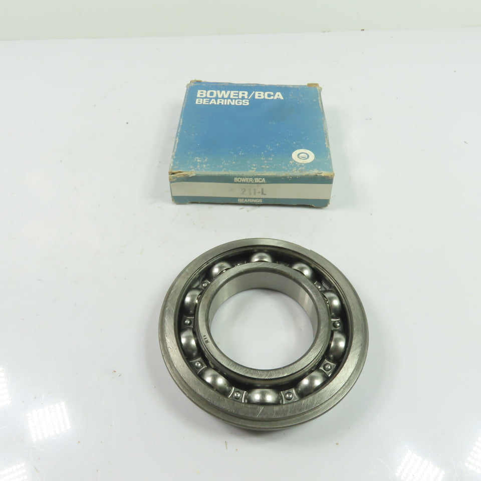 Bower/BCA 211-L Single Row Ball Bearing 55mm x 100mm NEW