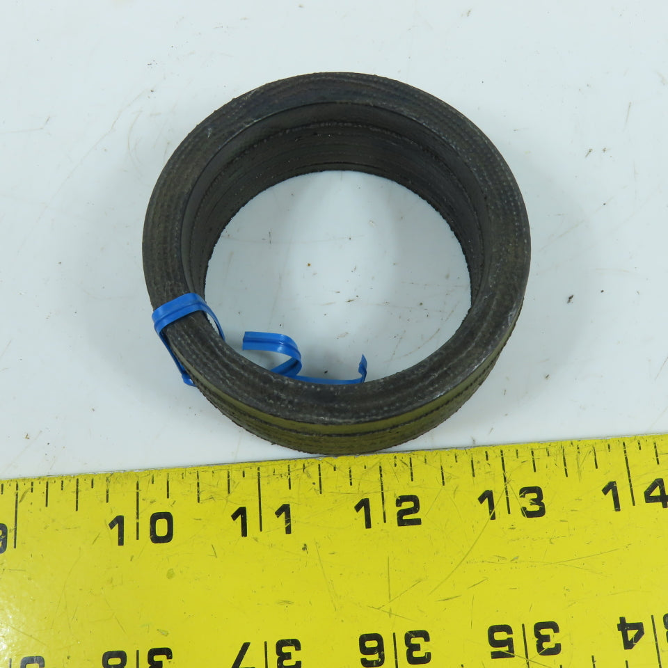 6 Ring V Vee-Packing Ring Set 60mm ID x 77mm OD x 28mm Stack Height