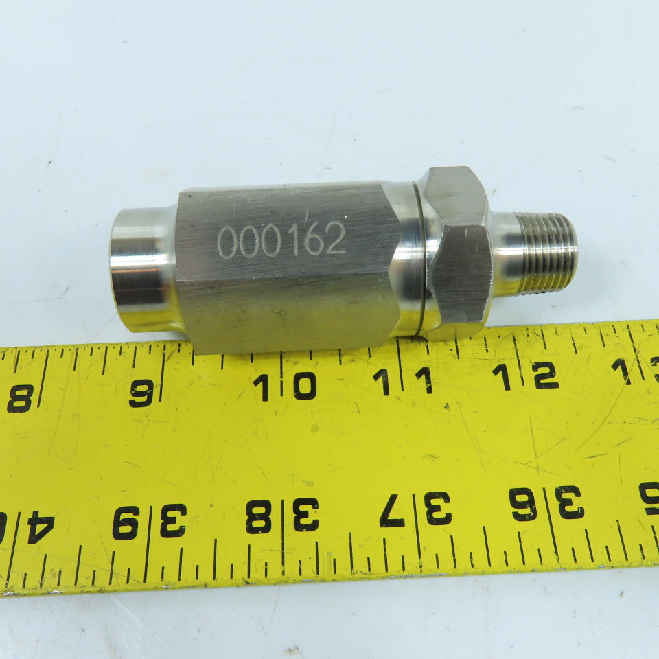 Copes-Vulcan 294883 3/8" NPT Stainless Steel Pneumatic Check Valve
