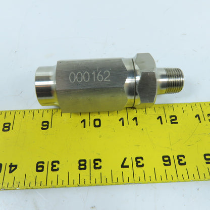 Copes-Vulcan 294883 3/8" NPT Stainless Steel Pneumatic Check Valve
