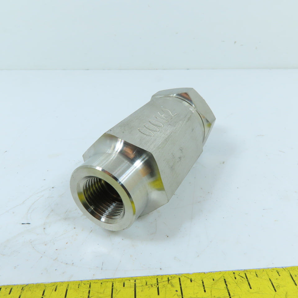 Copes-Vulcan 294883 3/8" NPT Stainless Steel Pneumatic Check Valve