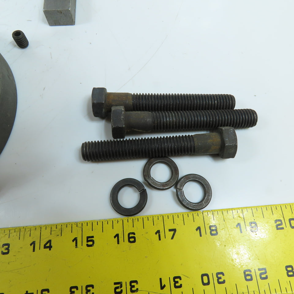 Electron F3-3/8 F Series QD Bushing 3-3/8" Keyway Bore w/Hardware