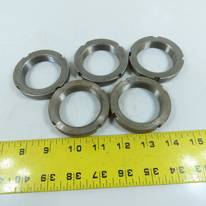 N-10 1-7/8" Bearing Lock Nut 16TPI 0.375" Thick Lot Of 5
