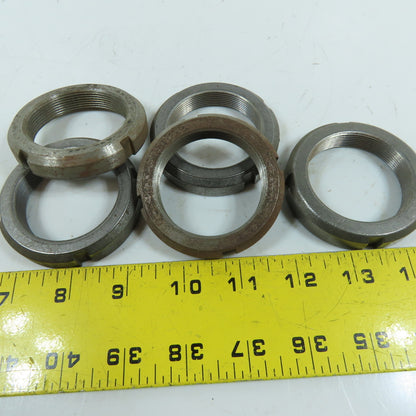 N-10 1-7/8" Bearing Lock Nut 16TPI 0.375" Thick Lot Of 5