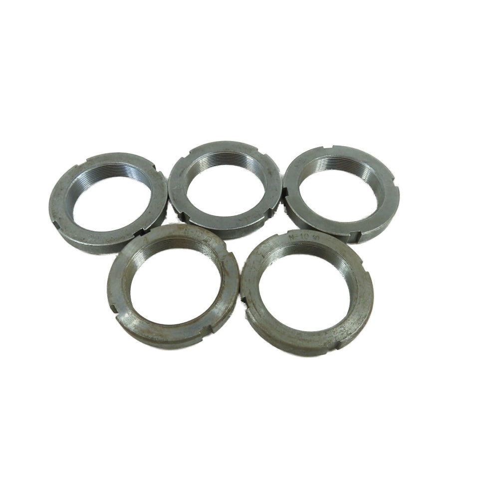 N-10 1-7/8" Bearing Lock Nut 16TPI 0.375" Thick Lot Of 5
