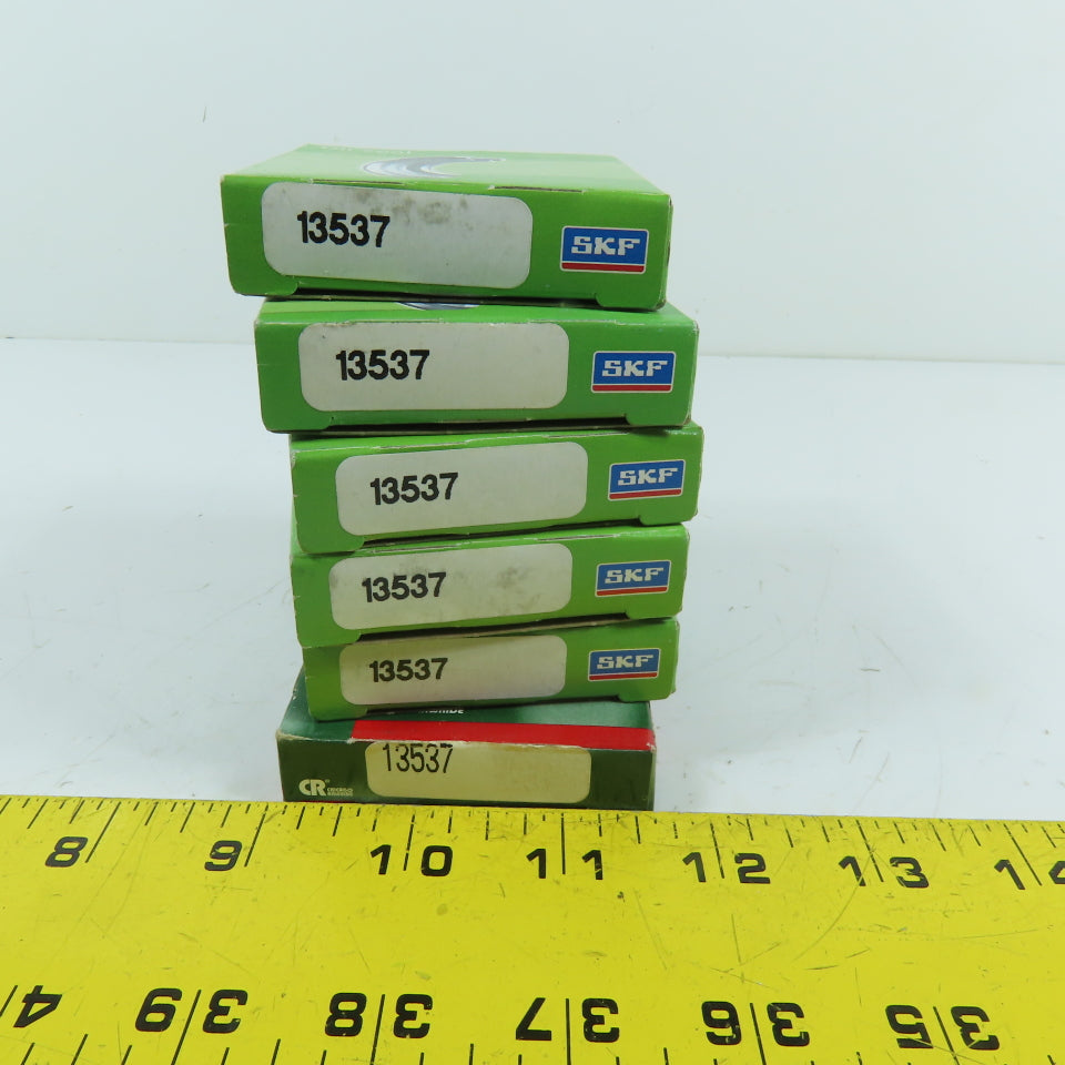 SKF 13537 Single Lip Radial Shaft Oil Seal 1.375" Shaft 1.828" OD Lot Of 6