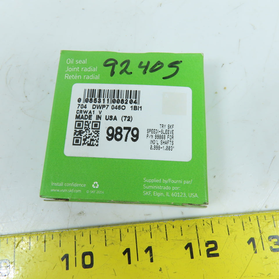 SKF 9879 1" Shaft CRWA1 Double Lip Radial Oil Seal Lot Of 6