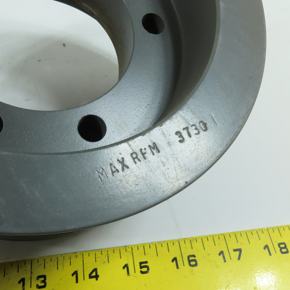 TB Wood's 5V6.7X6-SF 6-Groove 5V Belt Sheave Pulley SF QD Bushed 6.7" OD