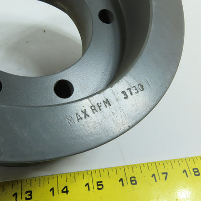 TB Wood's 5V6.7X6-SF 6-Groove 5V Belt Sheave Pulley SF QD Bushed 6.7" OD