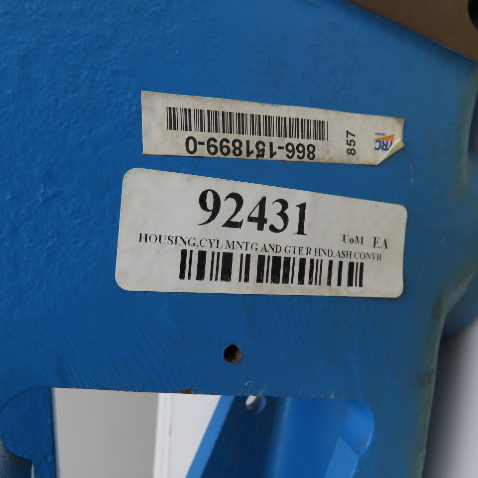 Allen-Sherman-Hoff 15587 92431 Ash Conveyor Gate Cylinder Mounting Housing RH