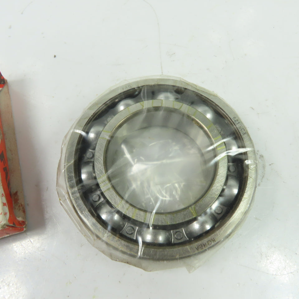 FAG 6210.C3 50x90x20mm Open Deep Groove Ball Bearing