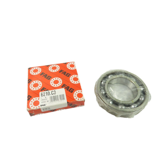 FAG 6210.C3 50x90x20mm Open Deep Groove Ball Bearing