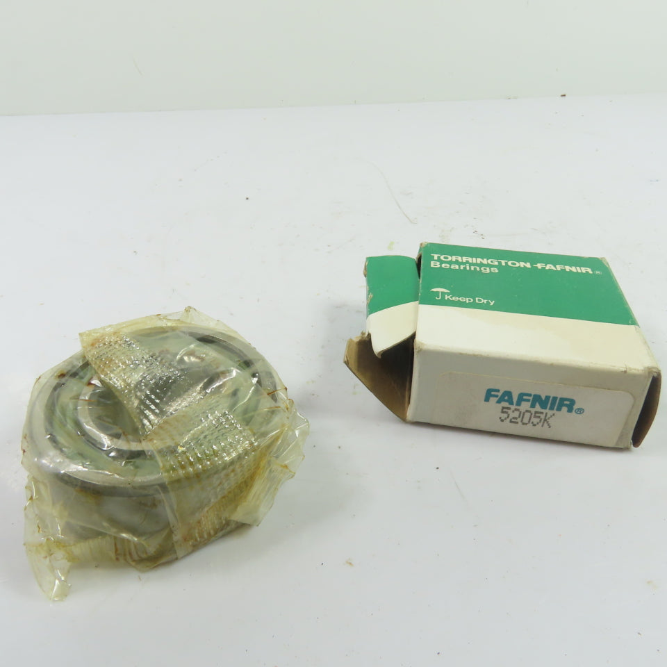Fafnir 5205K Double Row Ball Bearing 52mm OD x 25mm Bore