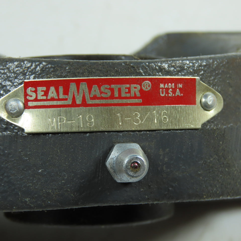 SealMaster MP-19 1-3/16" Bore 2-Bolt Pillow Block Ball Bearing