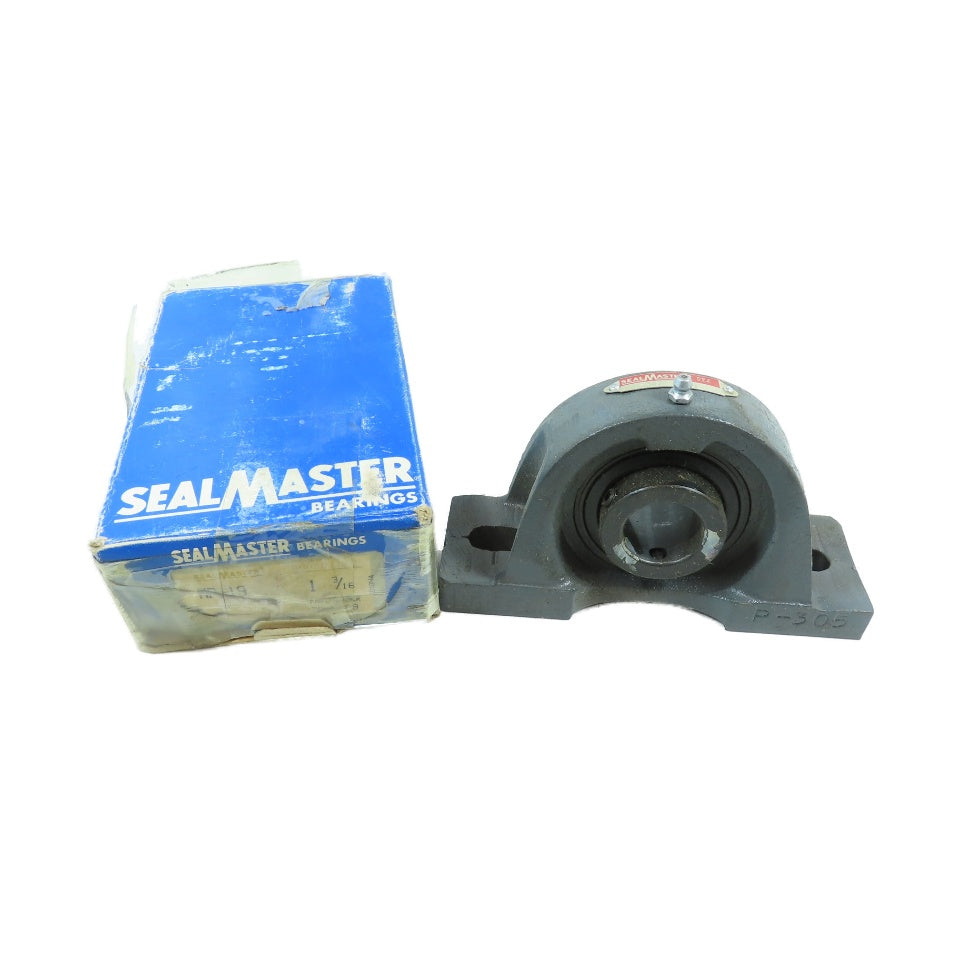 SealMaster MP-19 1-3/16" Bore 2-Bolt Pillow Block Ball Bearing