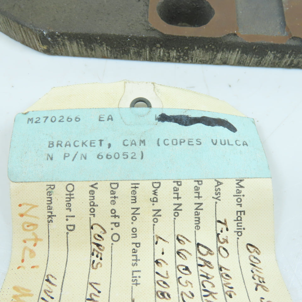 Copes Vulcan 66052 Cast Iron Cam Bracket for Boiler Soot Blower Assembly