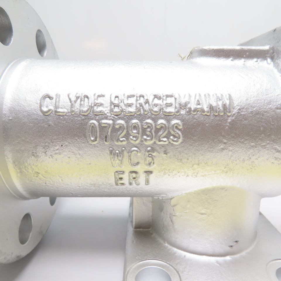 Clyde Bergemann 072932S 2-1/2" WC6 Soot Blower Poppet Valve Head Assembly