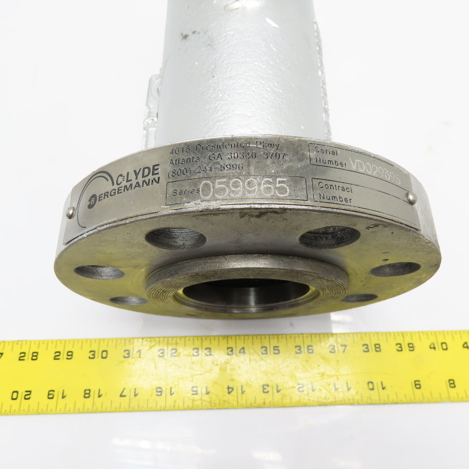 Clyde Bergemann 072932S 2-1/2" WC6 Soot Blower Poppet Valve Head Assembly