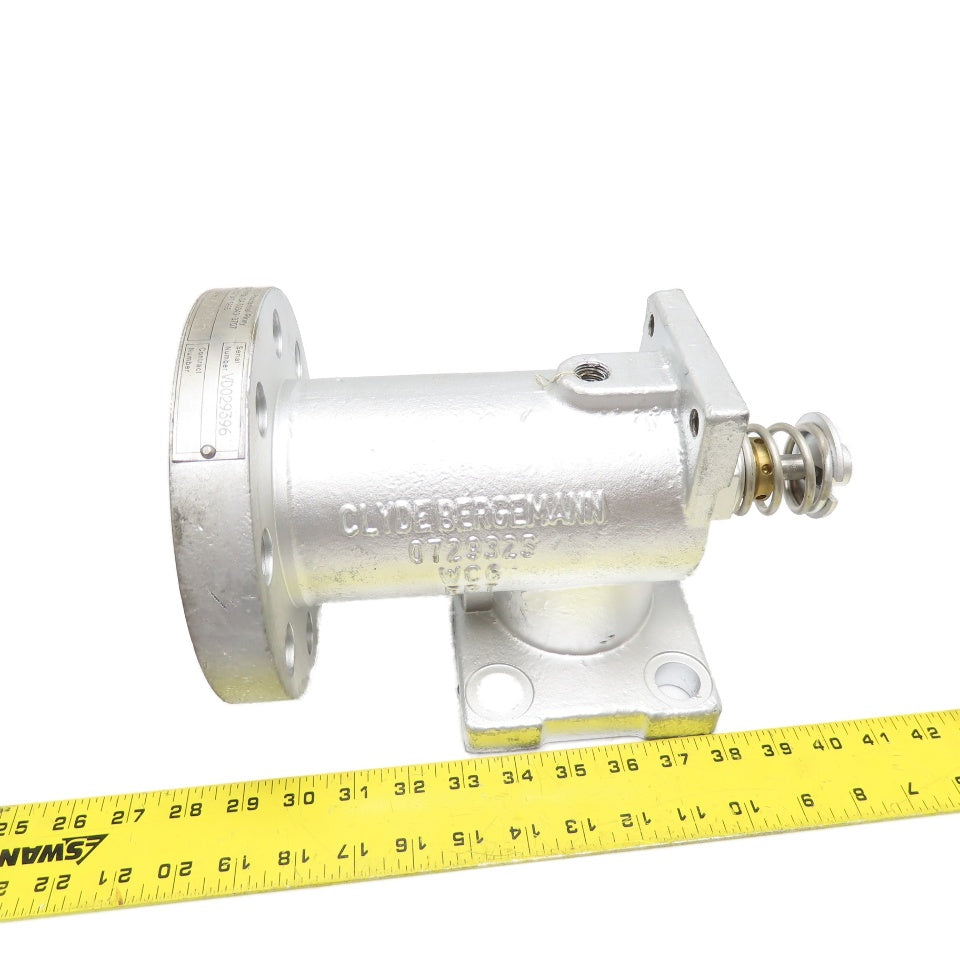 Clyde Bergemann 072932S 2-1/2" WC6 Soot Blower Poppet Valve Head Assembly