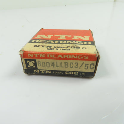 NTN 6004LLBC3/5C 20mm Bore Sealed Deep Groove Ball Bearing NEW