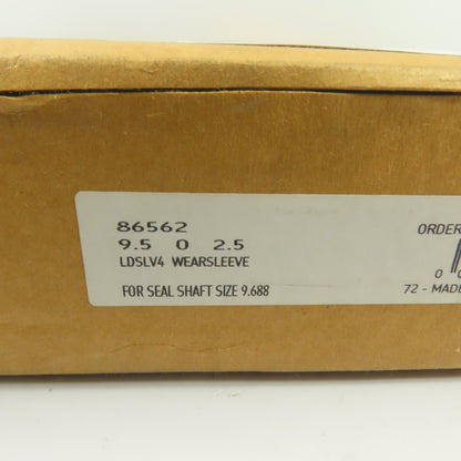 SKF 86562 LDSLV4 Wear Sleeve for 9.688" Seal Shaft