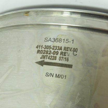 411-305-233A SA36815-1 Split Tilt Pad Thrust Bearing 8"OD Rev.C 2.5"ID
