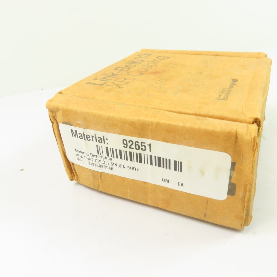 Link-Belt Flexible Gear XR Coupling Hub 1.875" Bore 1/2" Keyway