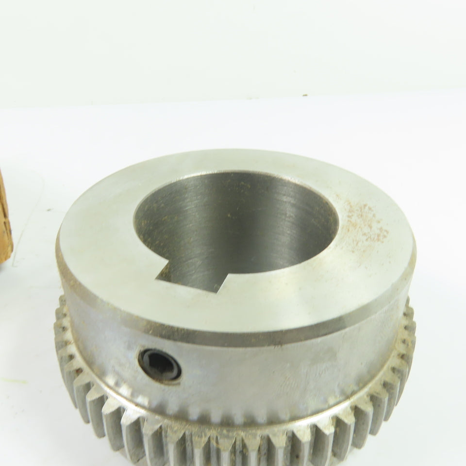 Link-Belt Flexible Gear XR Coupling Hub 1.875" Bore 1/2" Keyway