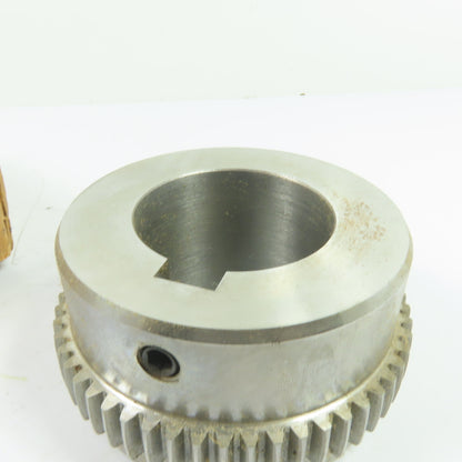 Link-Belt Flexible Gear XR Coupling Hub 1.875" Bore 1/2" Keyway