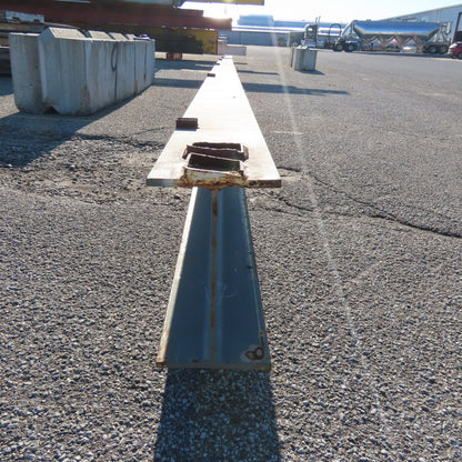 W 14 x 48 In x Ft Lbs. Structural I-Beam 13-3/4" x 8" Flange 39' Bend In Last 4'