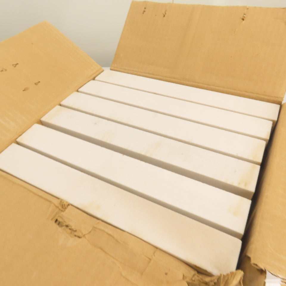 Filtros QF5 Silica Porous Ceramic Filter Plates 6x12x1-1/2" Lot Of 12 Plates
