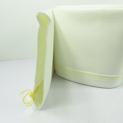 4.5" x 99" Singed Polyester Felt Filter Bag Lot Of 2