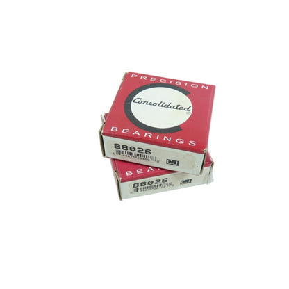 Consolidated 88026 26x52x15mm Deep Groove Ball Bearing Lot Of 2