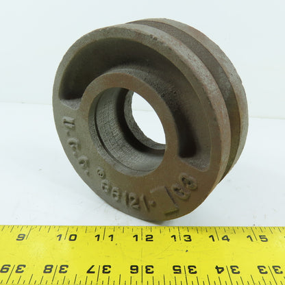 United Conveyor 36121-1-G3 Cast Iron V-Roller Bearing Bore 5-1/4" OD