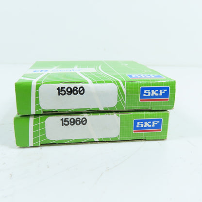 SKF 15960 CRW1 Radial Shaft Oil Seal Nitrile Lip Lot Of 2