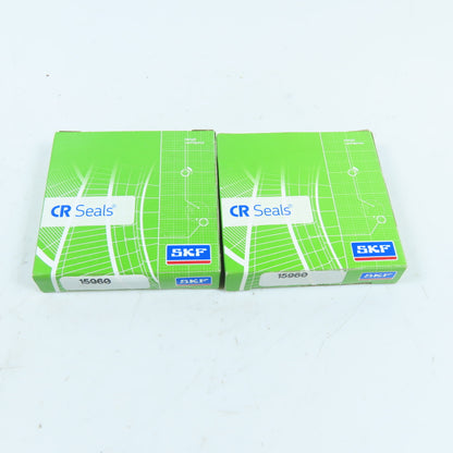 SKF 15960 CRW1 Radial Shaft Oil Seal Nitrile Lip Lot Of 2