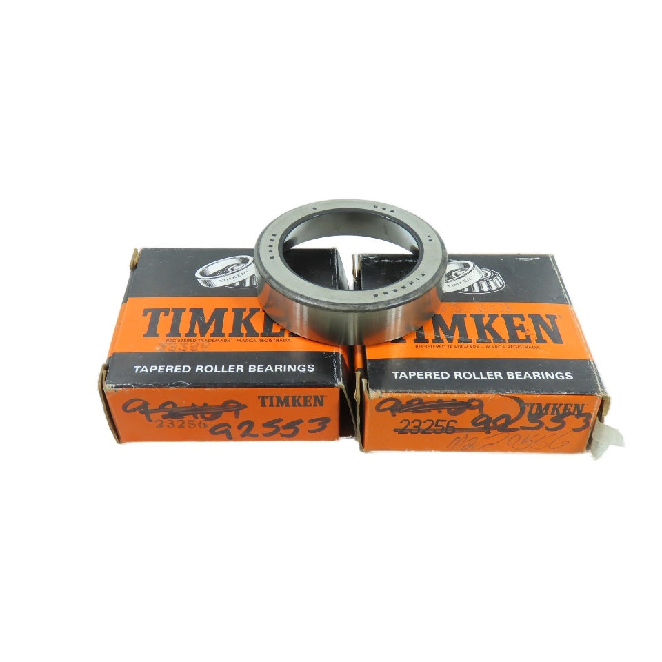 Timken 23256 Tapered Roller Bearing Cup Lot Of 2
